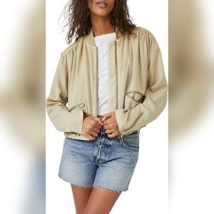 NWT Free People Knock Out Siren Bomber